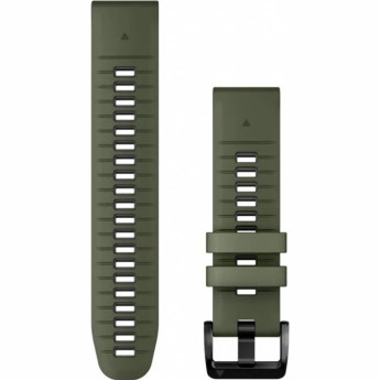 Ремешок GARMIN EPIXPRO (G2) 22MM QUICKFIT MOSS/GRAPHT SILICN BND