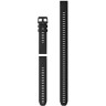Ремешок сменный для GARMIN DESCENT MK2, SILICONE DIVE STRAP SET, BLACK 010-12907-00
